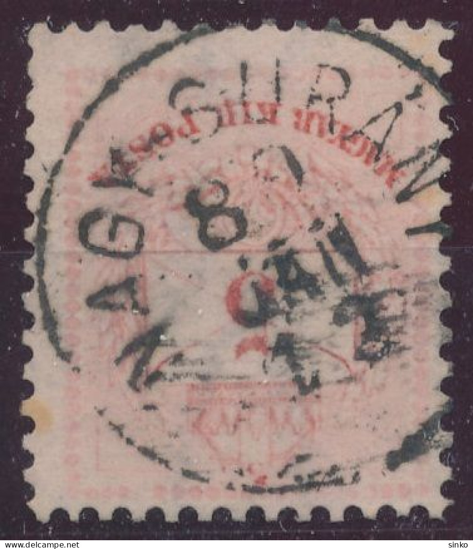 1881. Colour Number Krajcar 5kr Stamp, NAGY-SURANY - ...-1867 Voorfilatelie