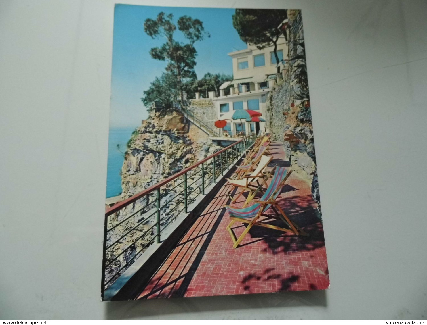 Cartolina Viaggiata "HOTEL VILLA REGINA - PIEVE LIGURE" 1970 - Hotels & Restaurants