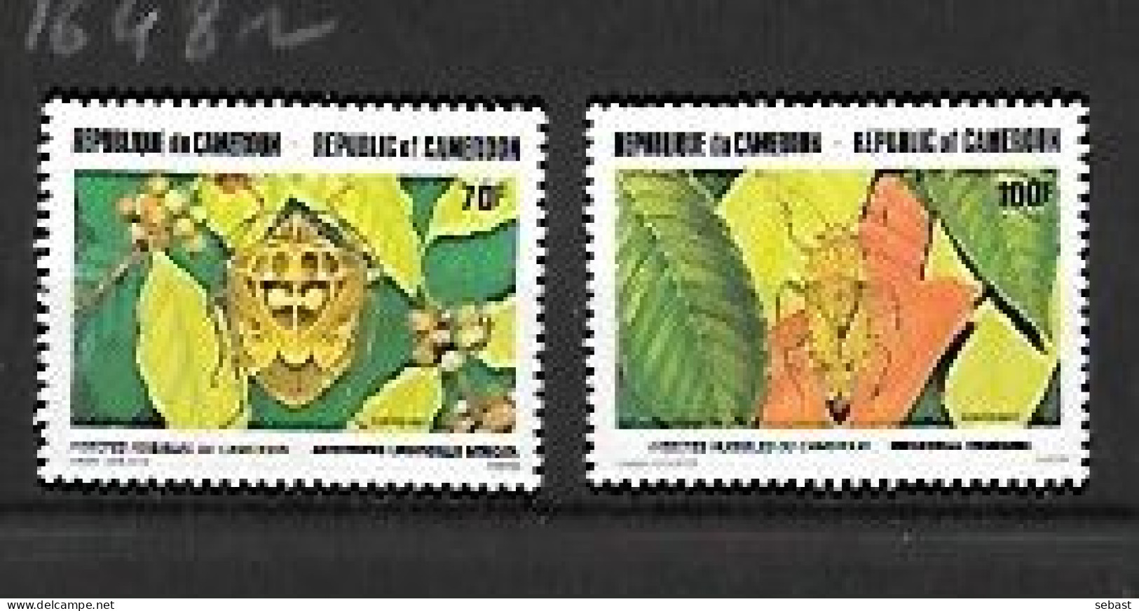 TIMBRE NEUF DU CAMEROUN DE 1987 N° MICHEL 1148/49 - Cameroun (1960-...)