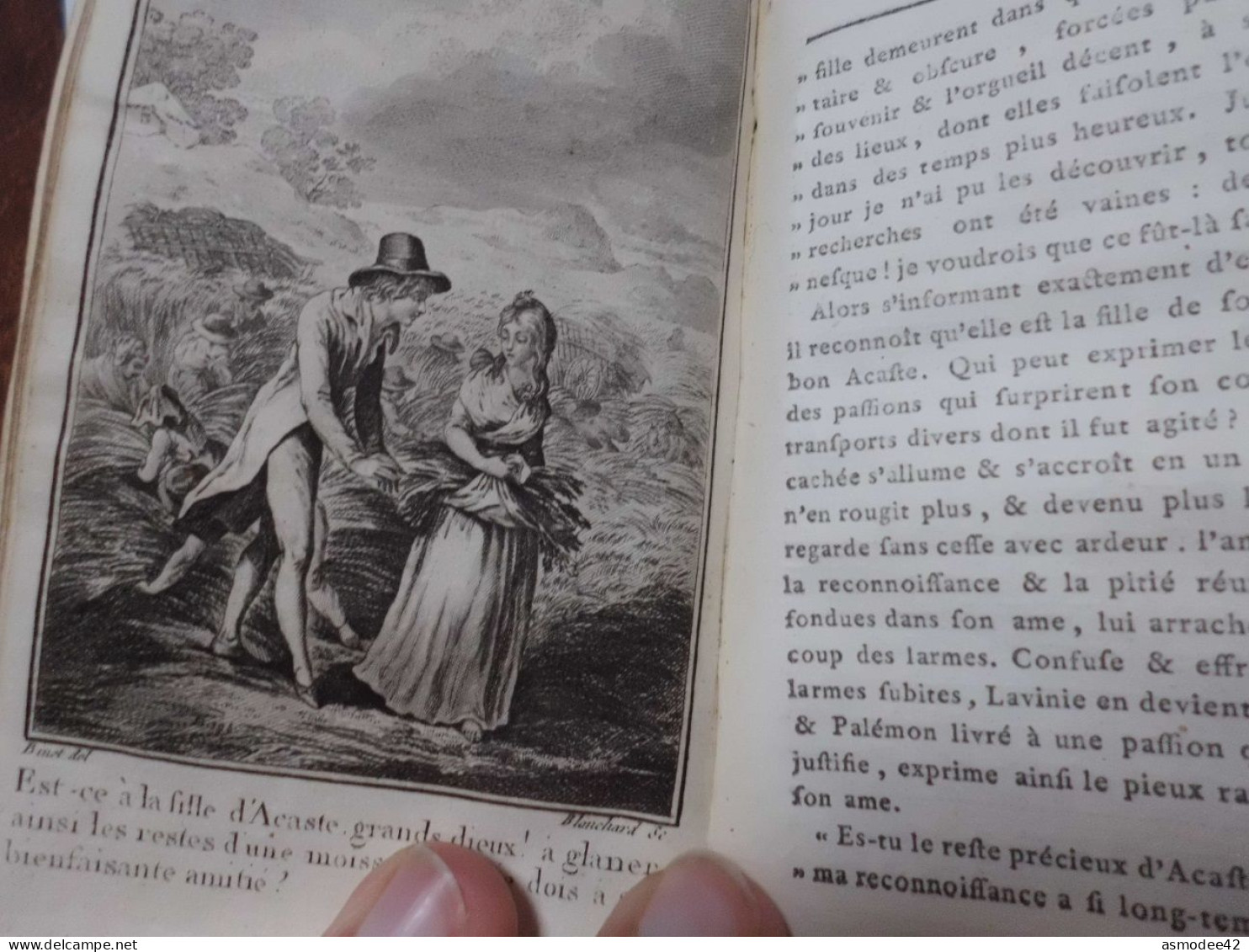 LES SAISONS PAR THOMPSON  1779  LONDRES COMPLET DES GRAVURES  LIVRE ANCIEN XVIIIème  DIM 12 X 7,5cm