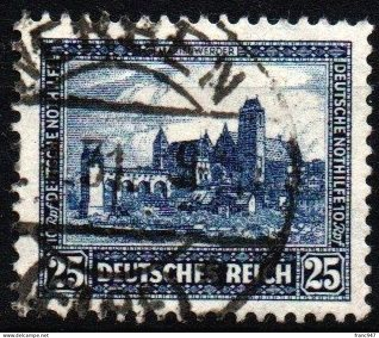 GERMANIA - 1932 Beneficenza C. Di Heidelberg - Unificato 437 USATO - Gebraucht
