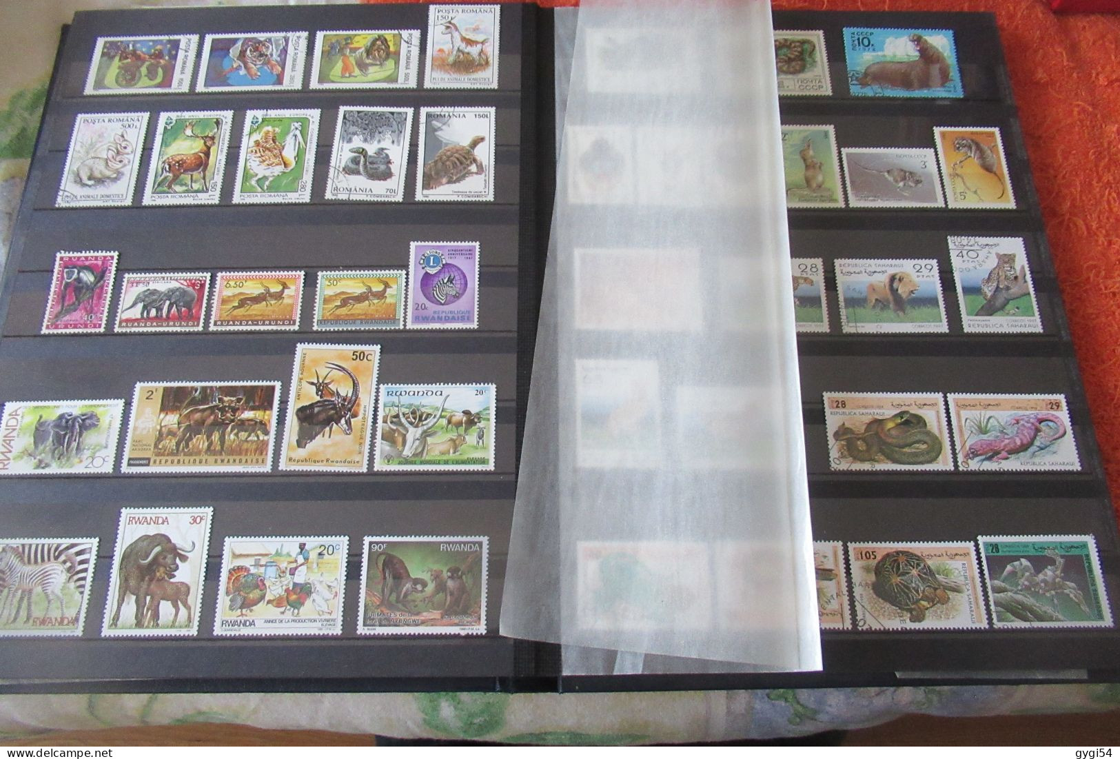 thème FAUNE TIMBRES 1ER CHOIX  DANS CE CLASSEUR