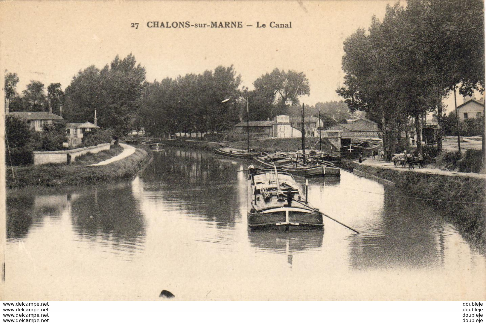 D51 CHALONS SUR MARNE Le Canal - Châlons-sur-Marne