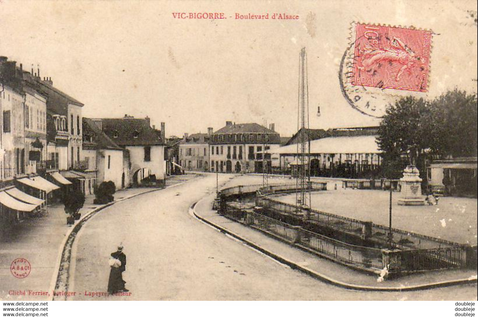 D65  VIC- BIGORRE  Boulevard D' Alsace  ..... - Vic Sur Bigorre