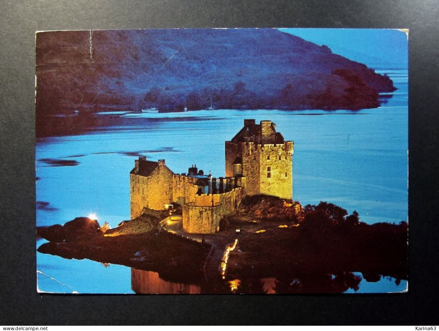 United Kingdom - Scotland - Eilean Dolan - Castle  - Used Card - Inverness-shire