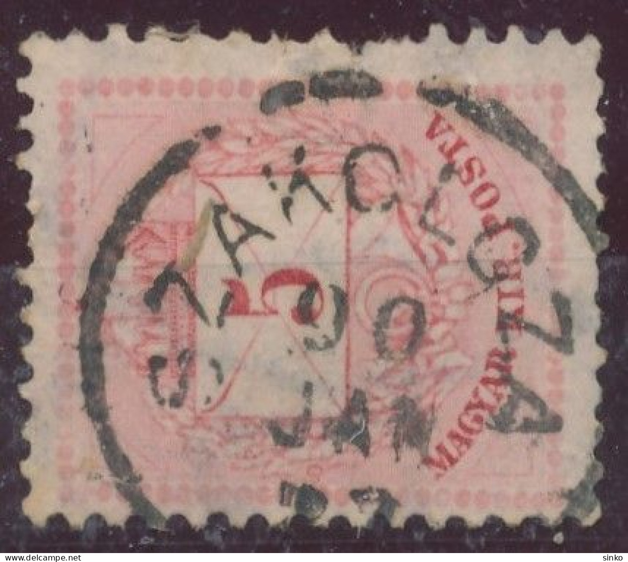 1881. Colour Number Krajcar 5kr Stamp, SZAKOLCZA - ...-1867 Vorphilatelie