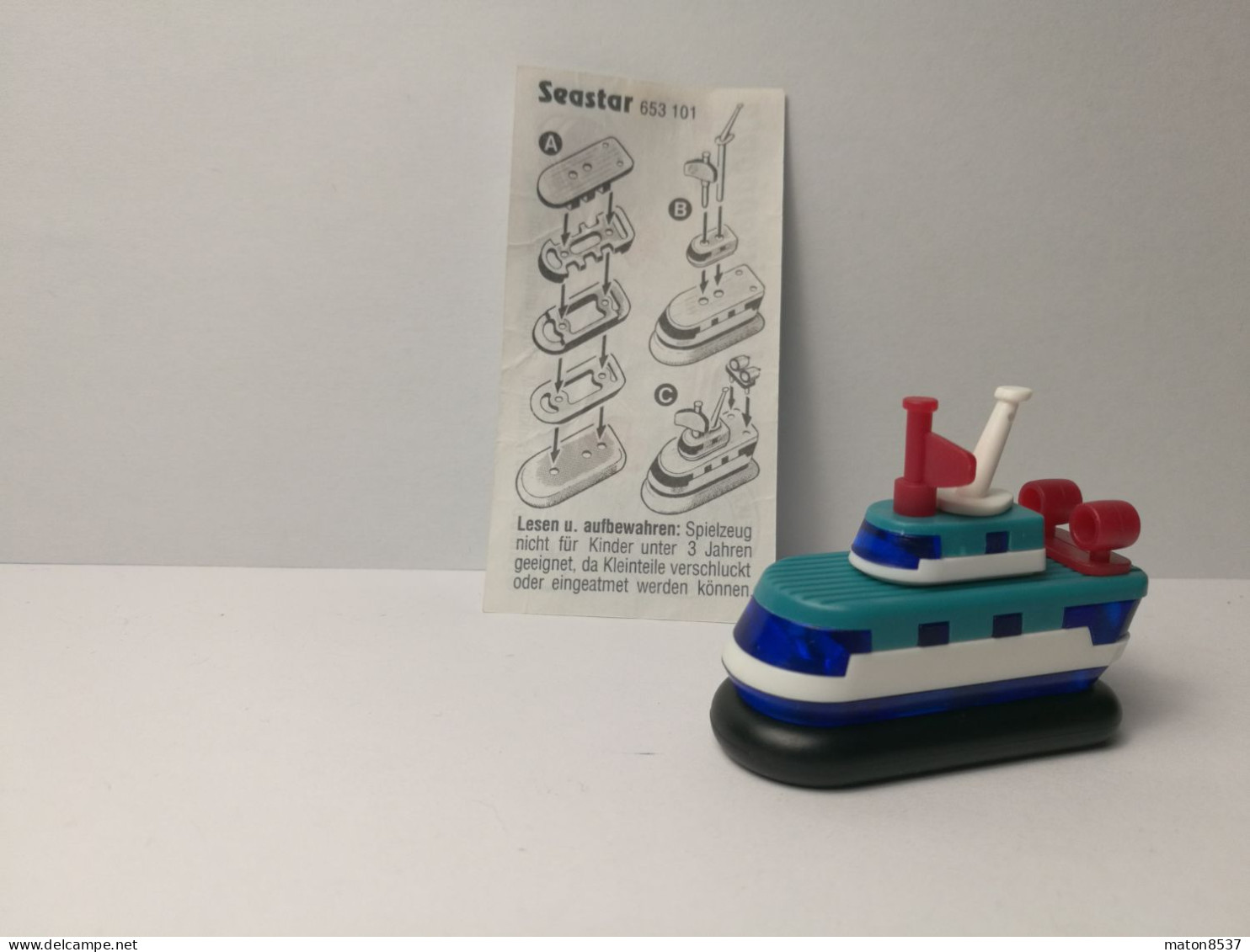 Kinder : 653101   Luftkissenboote 1994 - Seastar 2 + BPZ - Steckfiguren