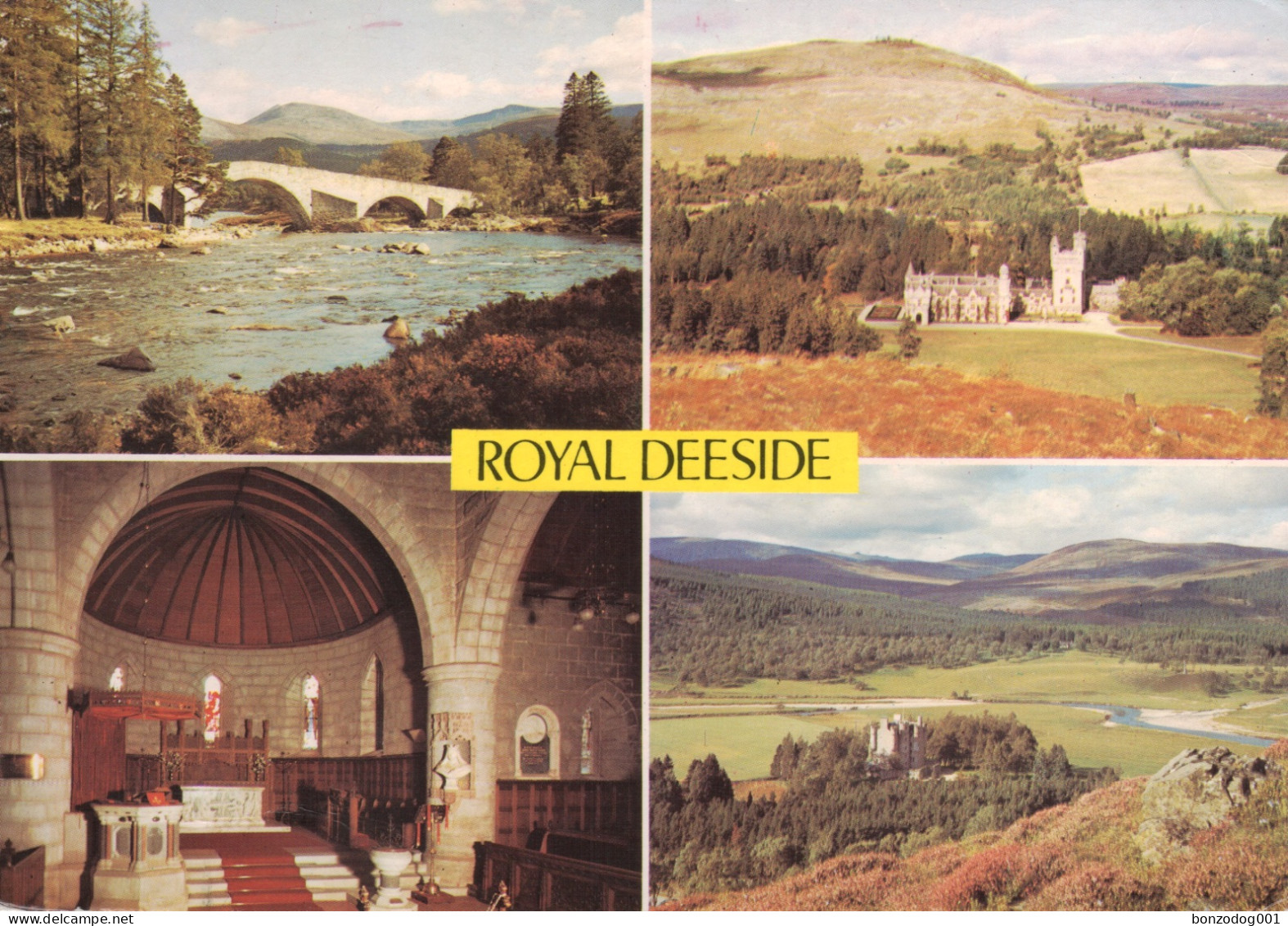 Royal Deeside, Aberdeenshire Multiview. Bridge Of Dee, Braemar Castle - Aberdeenshire