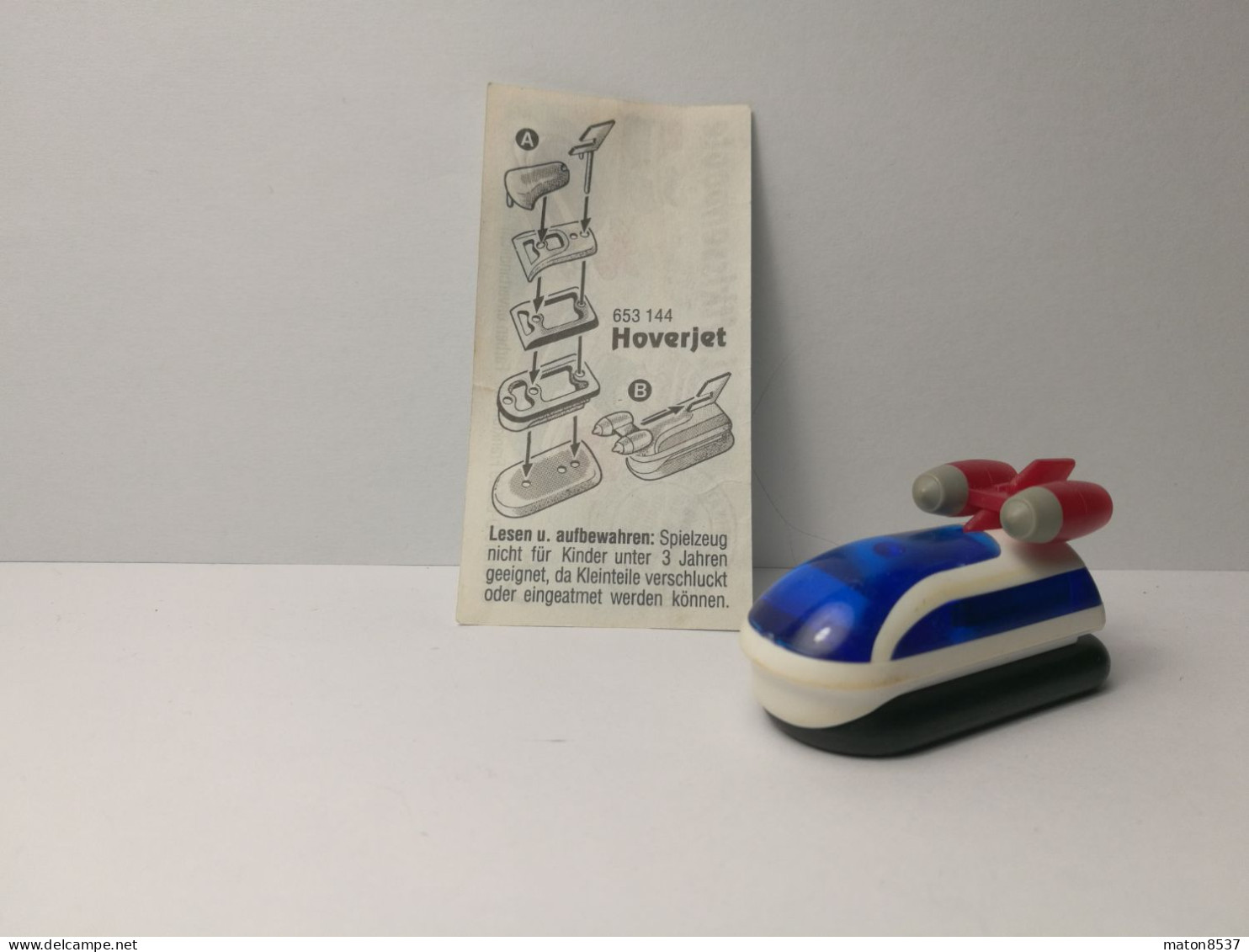 Kinder :  653144   Luftkissenboote 1994 - Hoverjet 1 + BPZ - Montables