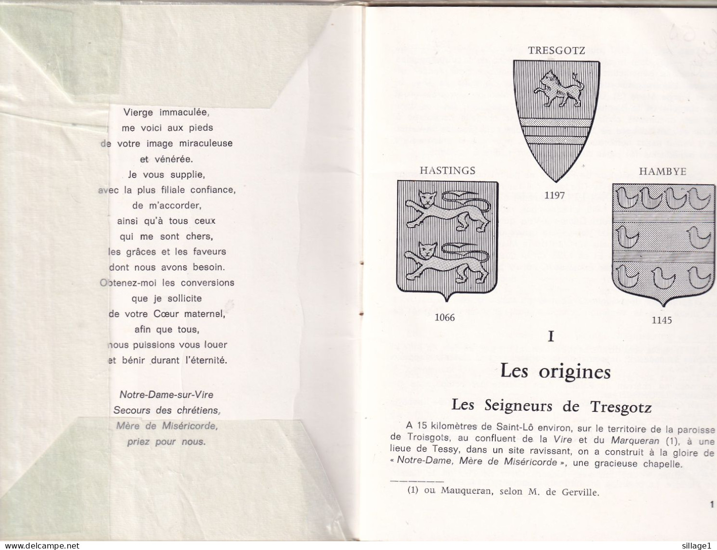 La Chapelle-sur-Vire Le Pélerinage Et Son Histoire - Troisgots (50)  HASTINGS 1066 TRESGOTZ 1197 HAMBYE 1145 - Normandië