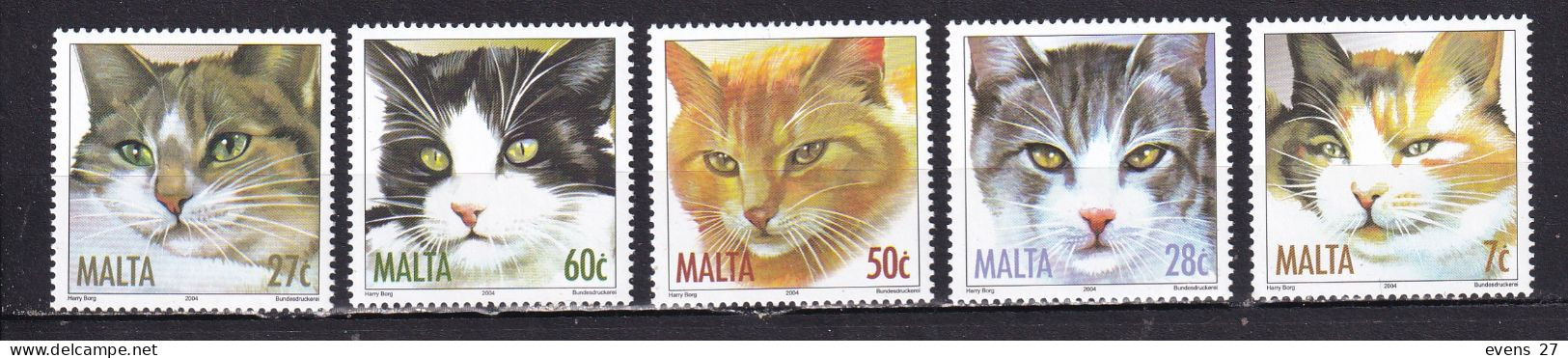 MALTA-2004-CATS-MNH - Granjas