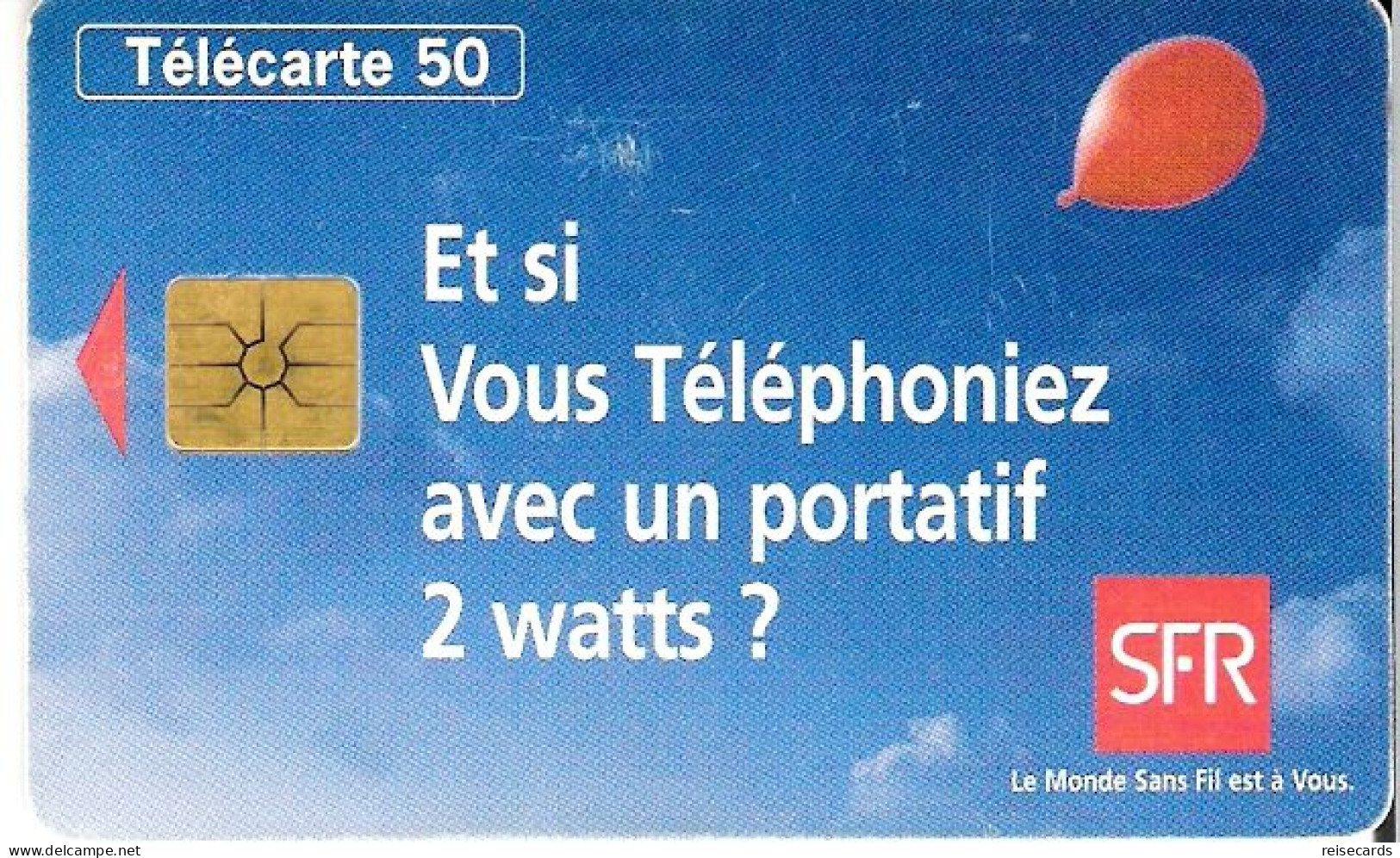 France: France Telecom 9/95 F590a SFR Portatif - 1995