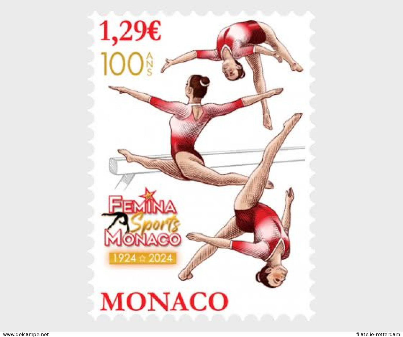 Monaco - Postfris / MNH - Femina Sports 2024 - Nuevos