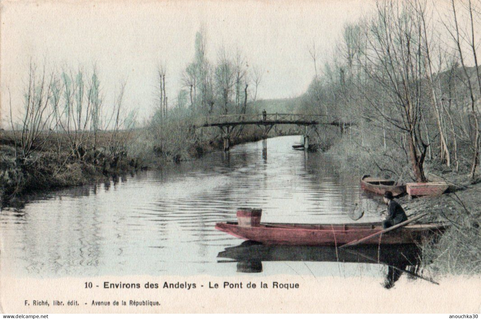 27 CPA   LES ANDELYS  LE PONT DE LA ROQUE - Les Andelys