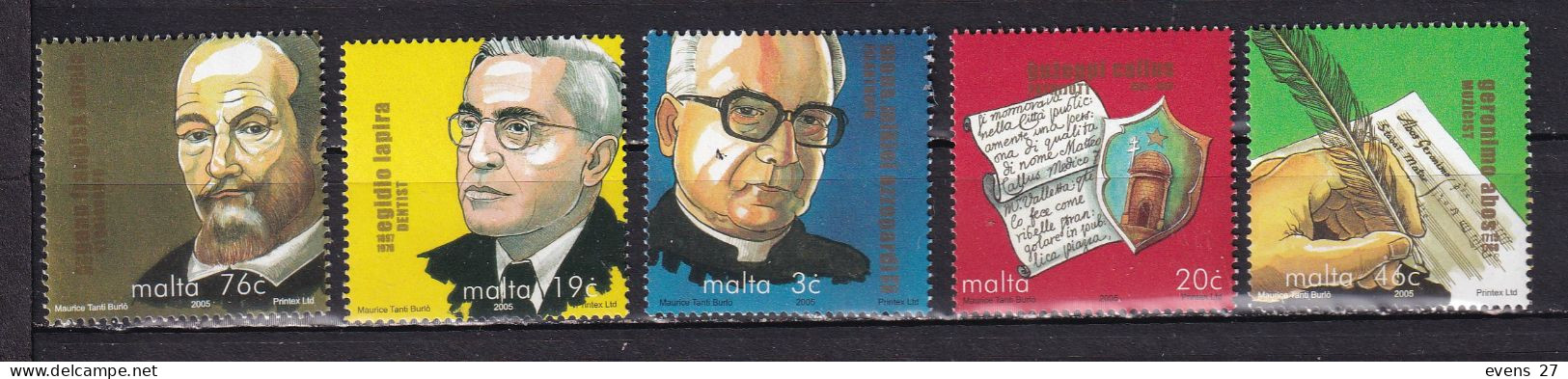 MALTA-2004-FAMOUS PEOPLE-MNH - Other & Unclassified