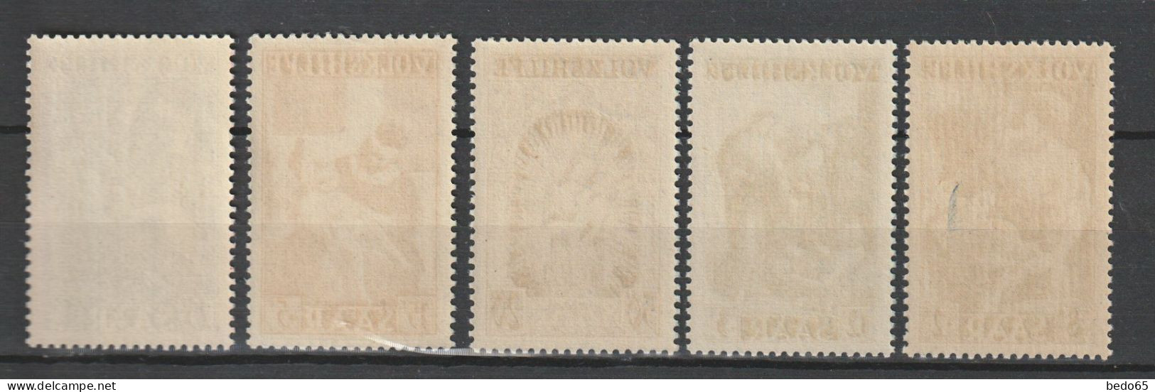 SARRE SERIE COMPLETE   N° 263/67 NEUF**/ MNH LUXE - Neufs