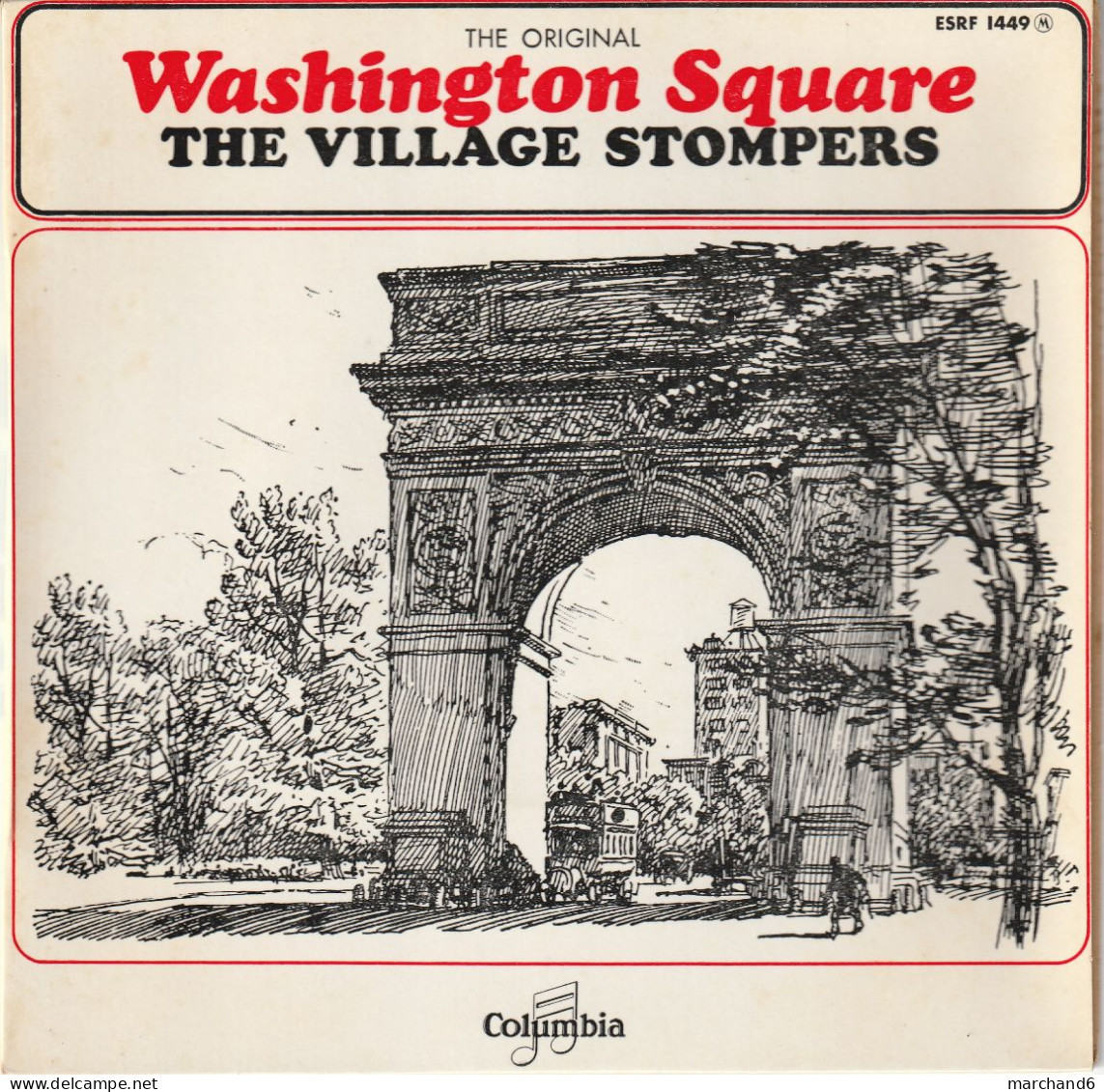 The Village Stompers Columbia Esrf 1449 Washington Square/midnight In Moscow/tie Me Kangaroo Down,sport/the Poet And The - Other - English Music