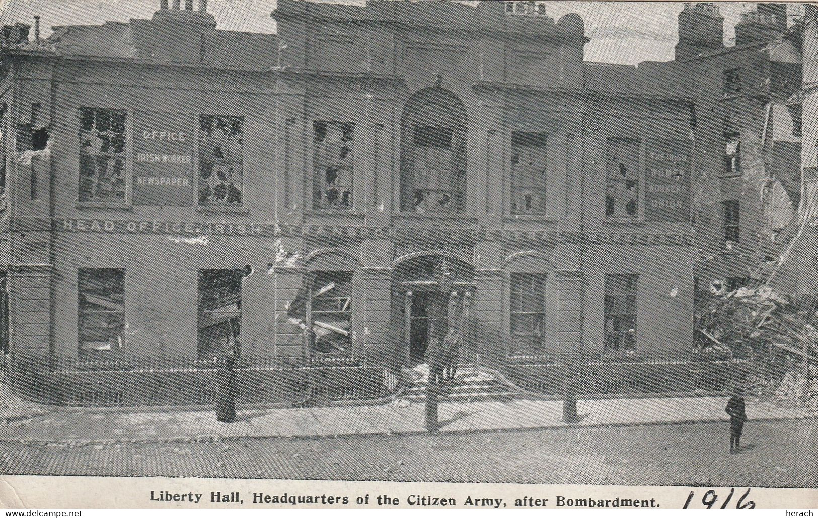 Irlande Carte Postale After Bombardment 1916 - Dublin