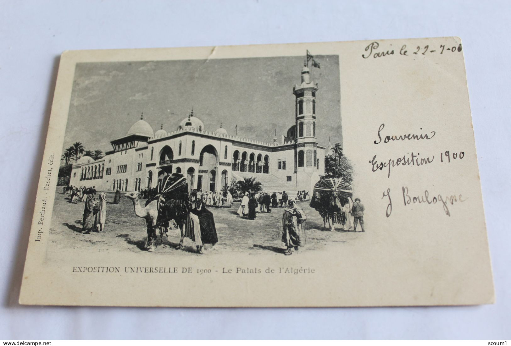 Paris - Exposition Universelle De 1900 - Le Palais De L'algérie - Other Monuments