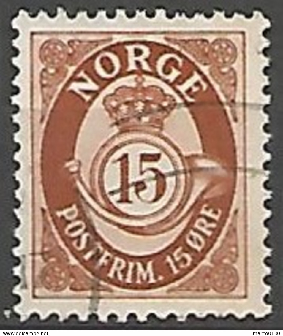 NORVEGE N° 437 OBLITERE - Usados