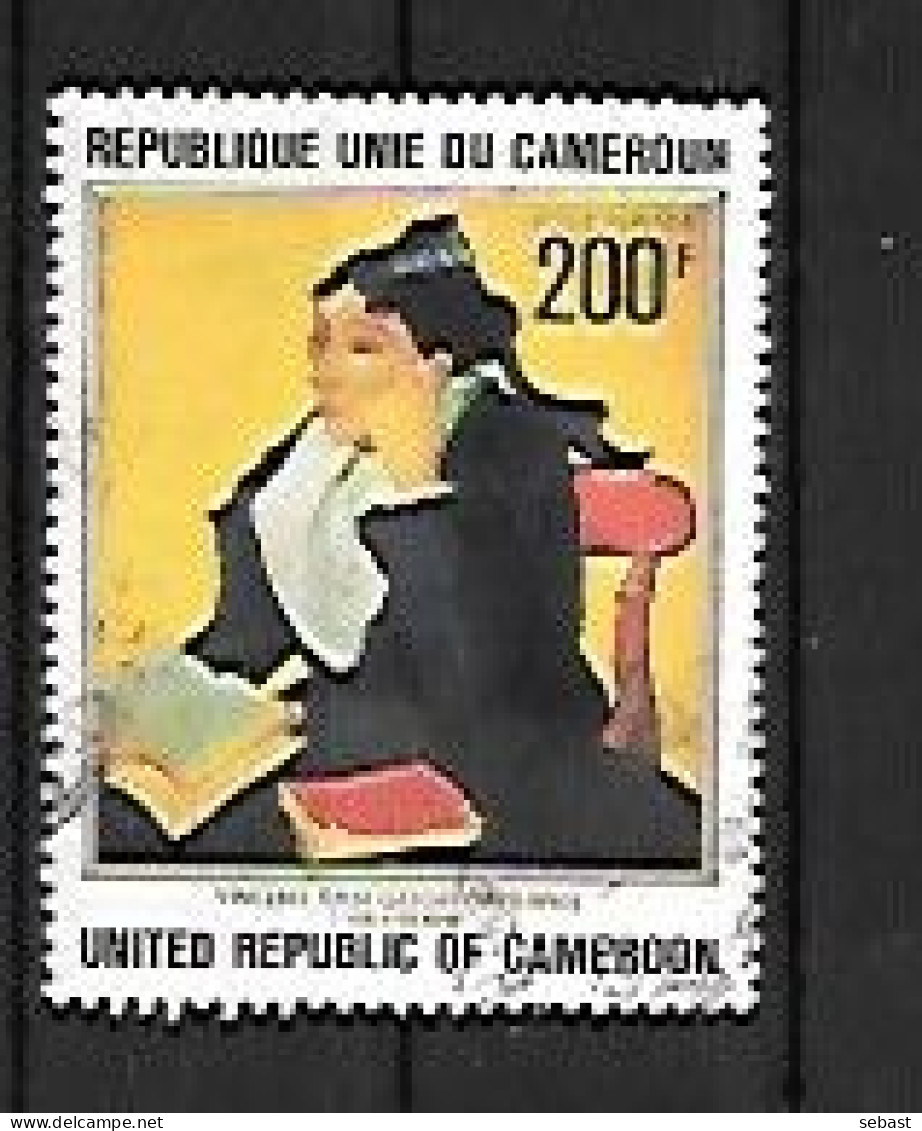 TIMBRE OBLITERE DU CAMEROUN DE 1978 N° MICHEL 881 - Kamerun (1960-...)