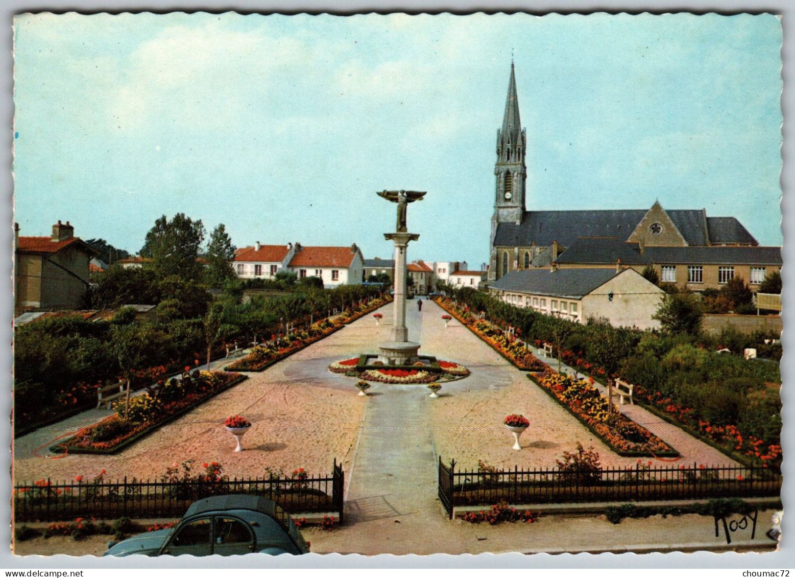 GF (44) 1122, Saint St Sebastien Sur Loire, Editions Chapeau 5350, Square De Verdun - Saint-Sébastien-sur-Loire
