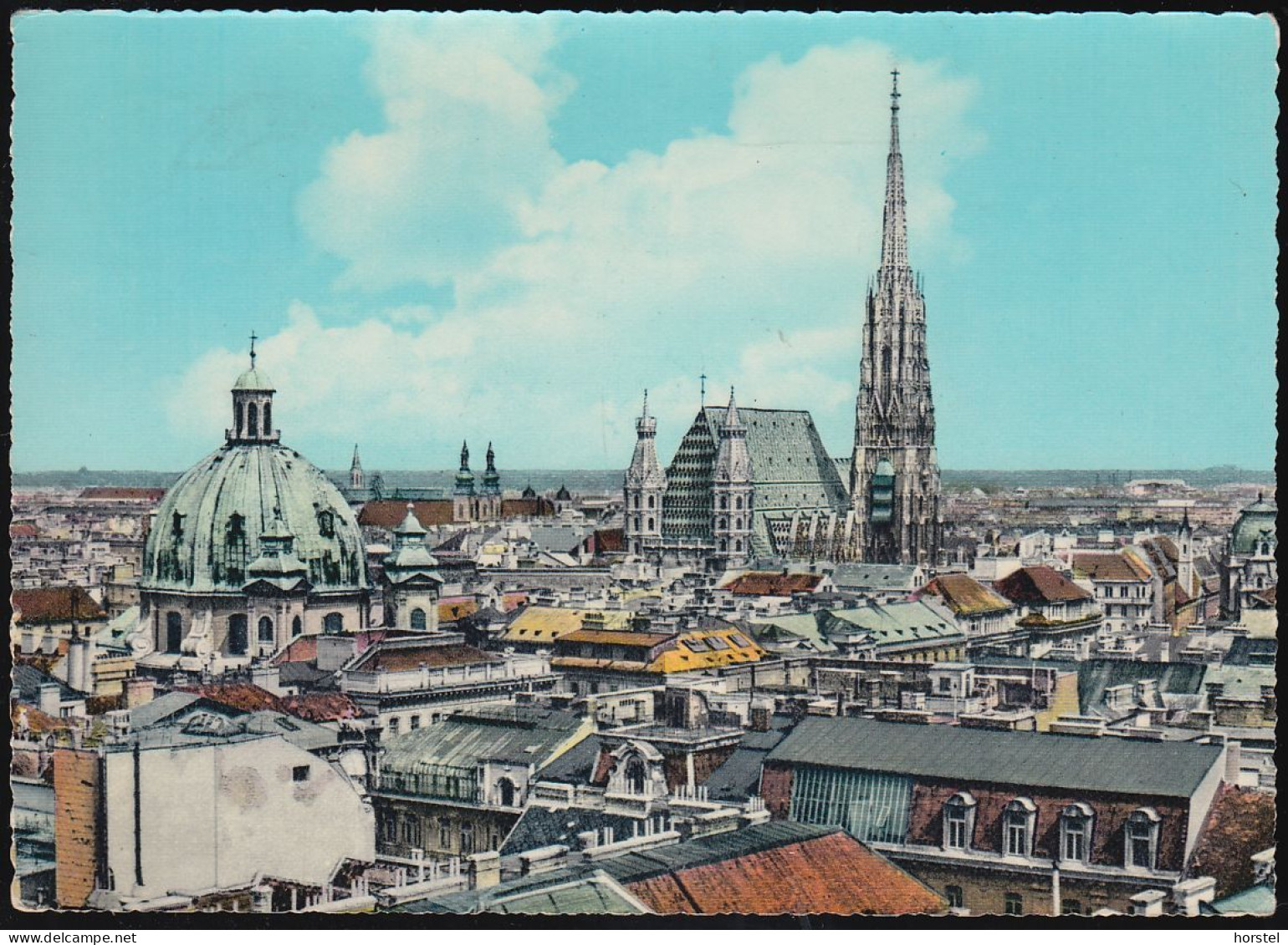 Austria - 1010 Wien - Stefansdom - Peterskirche ( 60er Jahre) Stamp - Stephansplatz