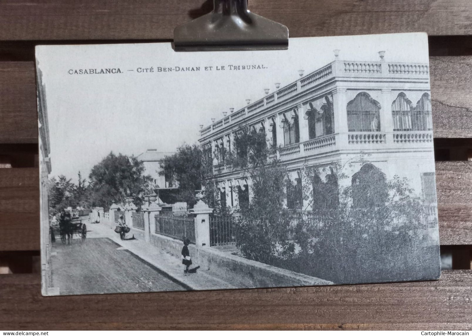 CASABLANCA : Cité Ben-Dahan Et Le Tribunal - RARE CLICHÉ - - Casablanca