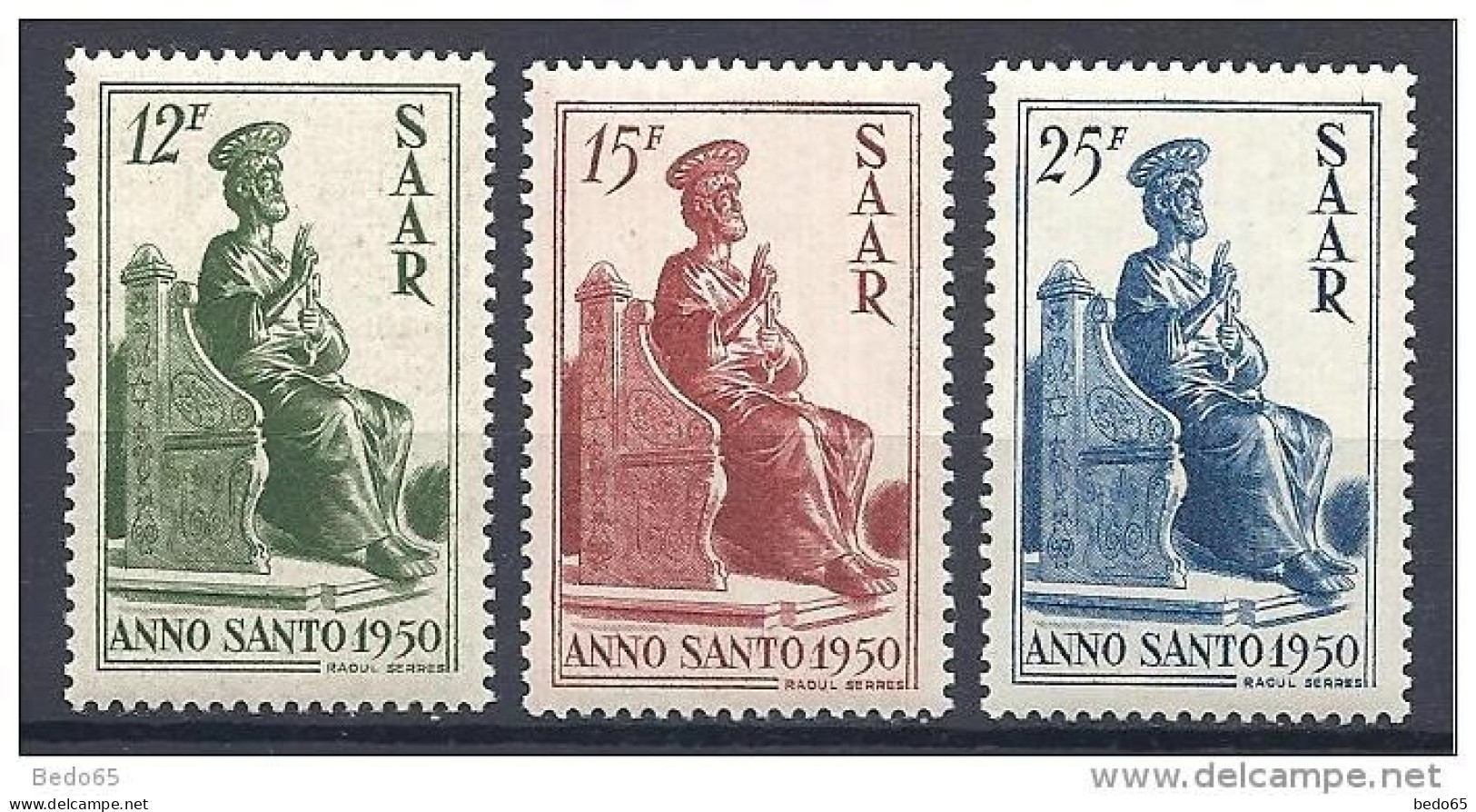 SARRE  N° 273/75 NEUF**/ MNH LUXE - Nuevos