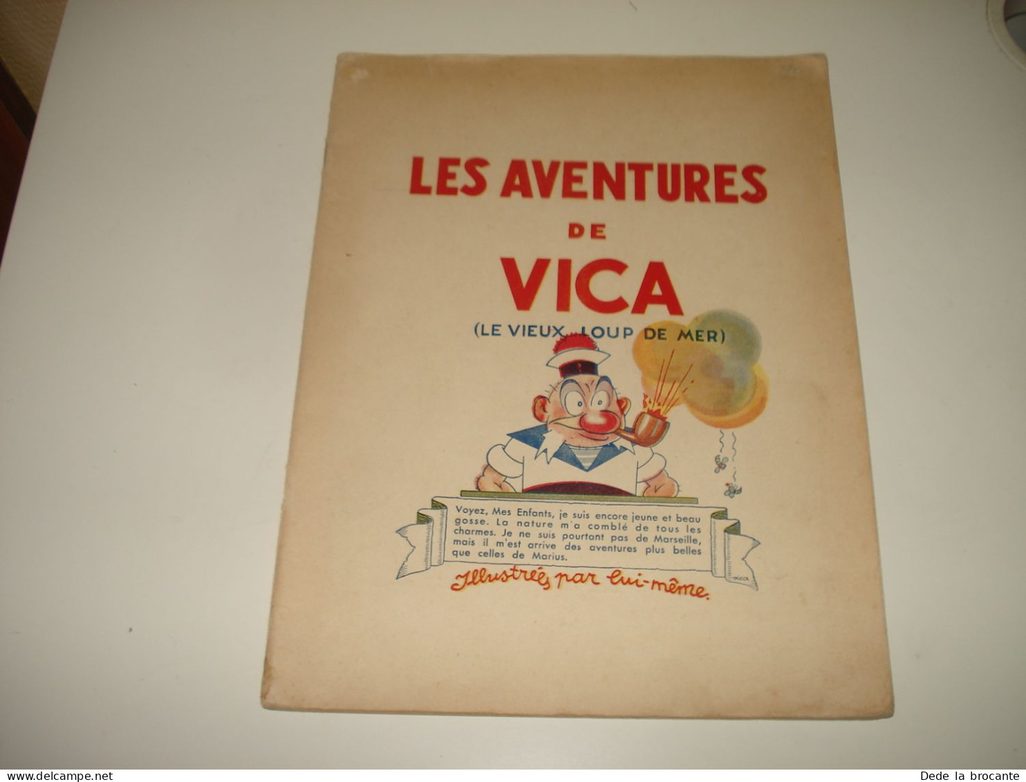 C54 / Les Aventures De Vica " Le Vieux Loup De Mer " -  Réédition  De 1936 - Sonstige & Ohne Zuordnung