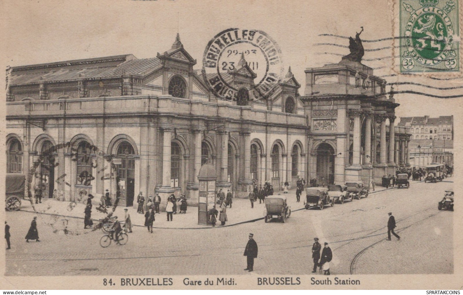 BELGIUM BRUSSELS Postcard CPA #PAD927.GB - Brussel (Stad)