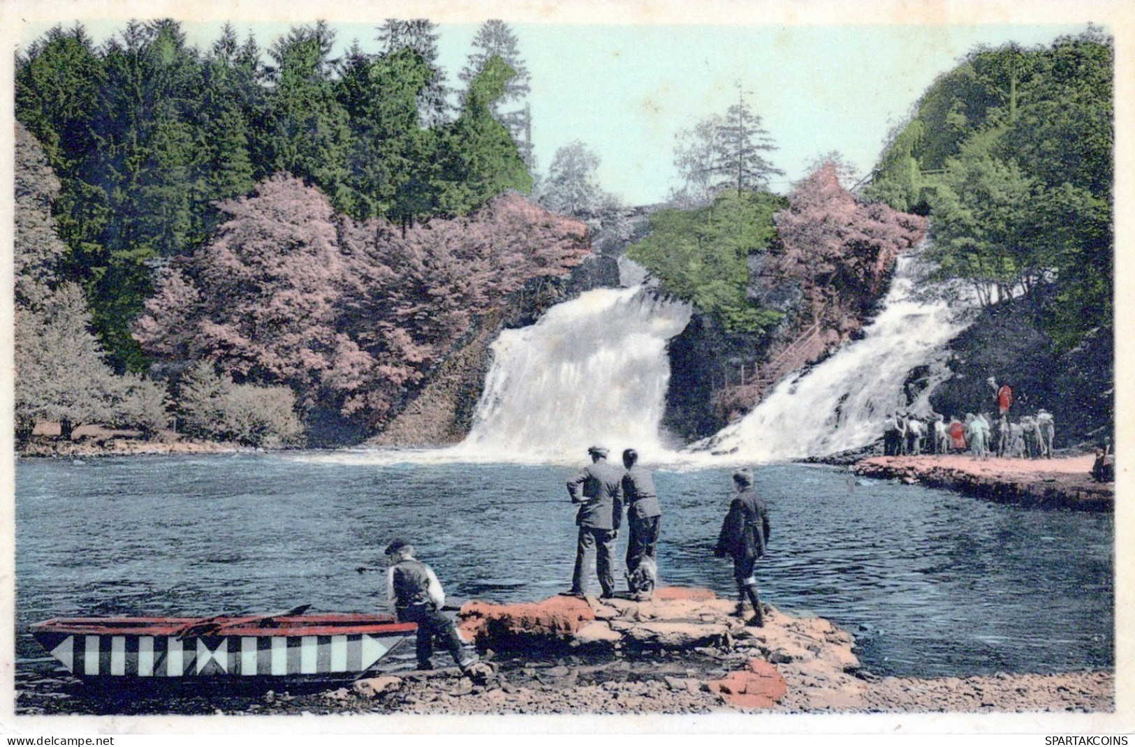 BELGIUM COO WATERFALL Province Of Liège Postcard CPA #PAD021.GB - Stavelot