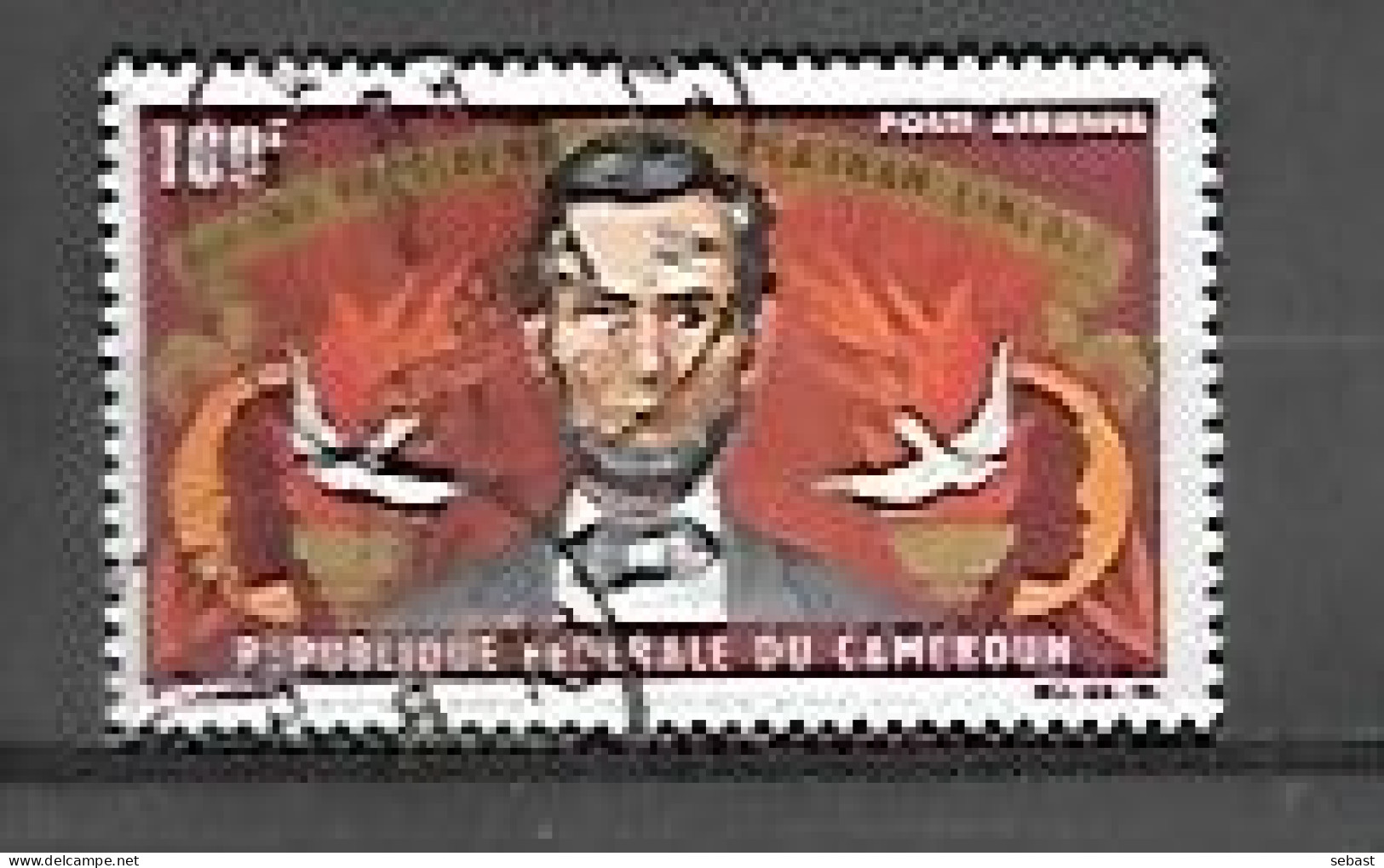 TIMBRE OBLITERE DU CAMEROUN DE 196 N° MICHEL 424 - Kamerun (1960-...)