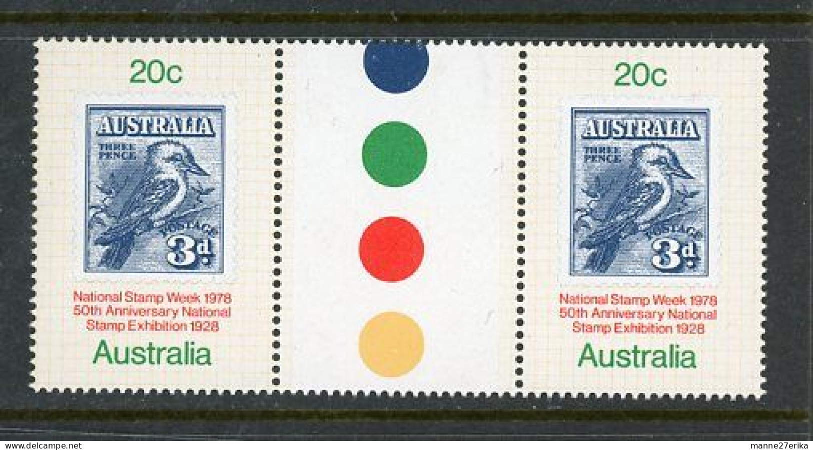 Australia MNH 1978 National Stamp Week - Neufs