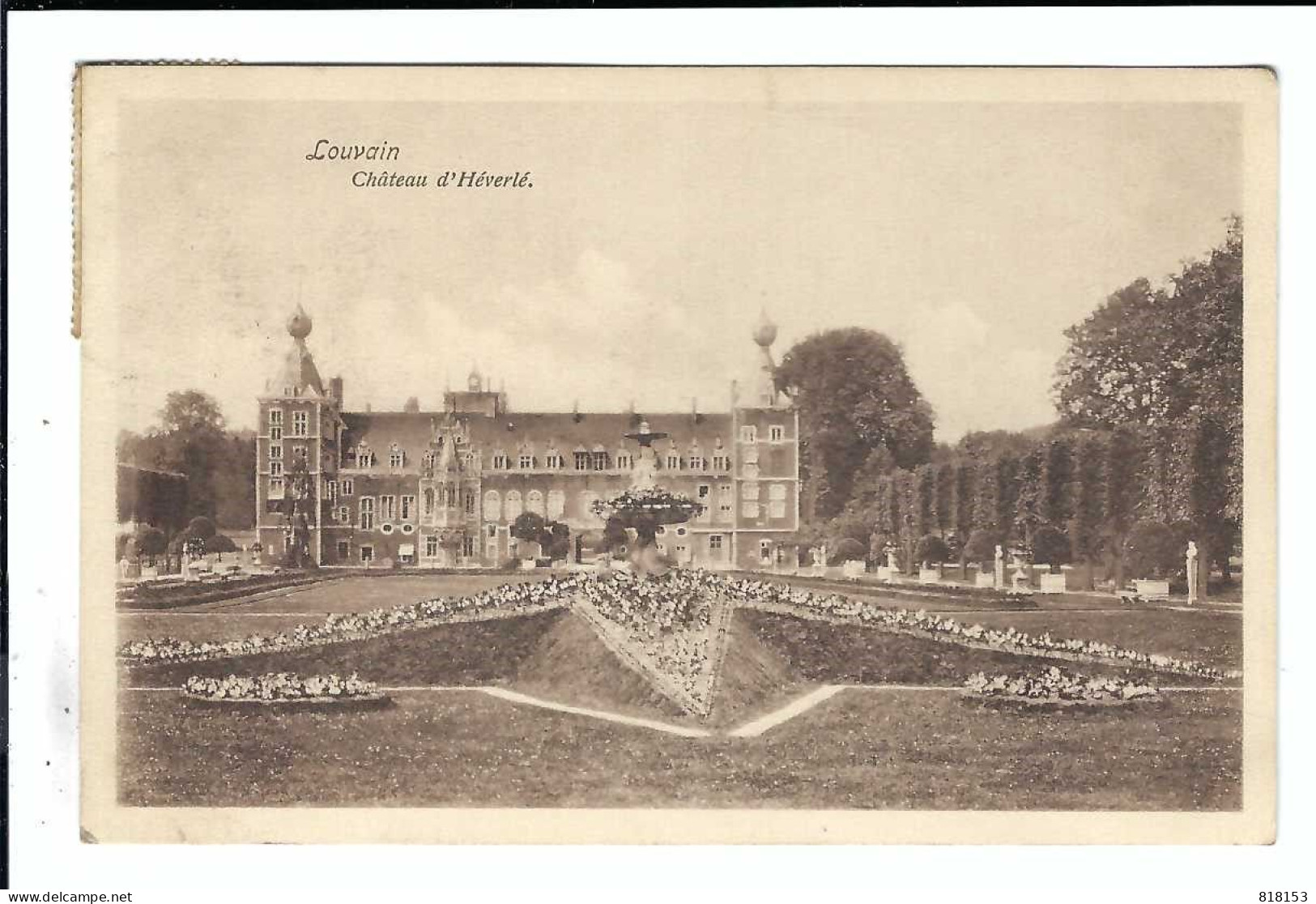 Leuven  Louvain   Château D'Héverlé     1911    Gustave Meyer , Louvain  10  79084 - Leuven