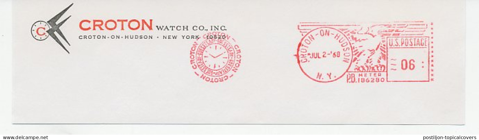 Meter Top Cut USA 1968 Watch - Croton - Relojería