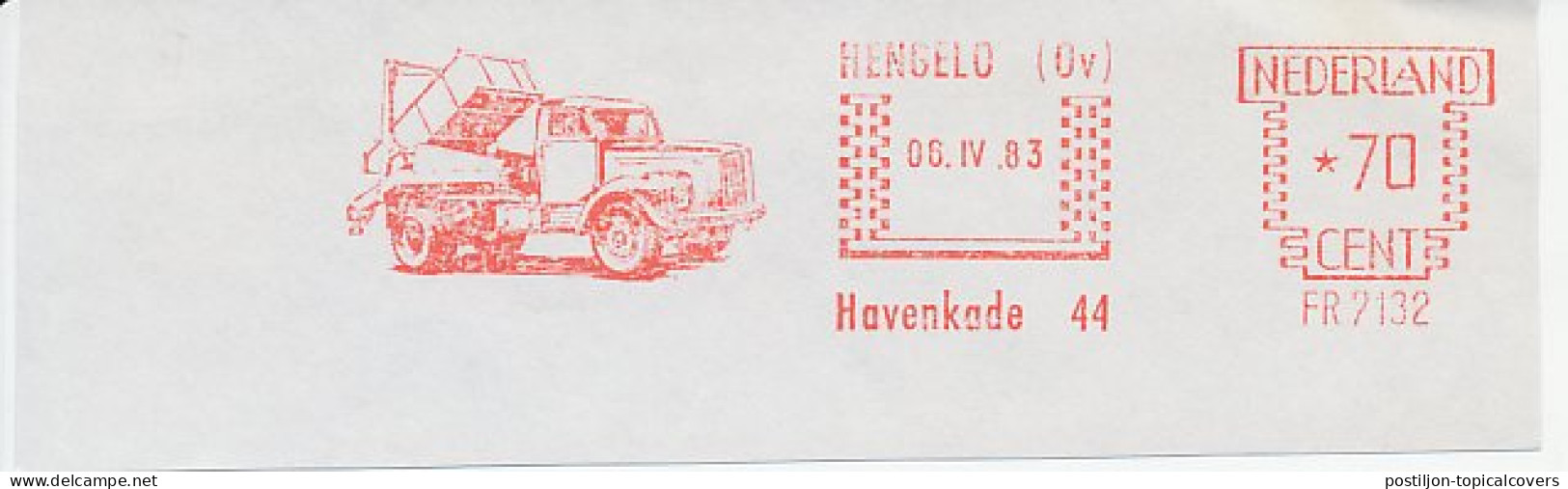 Meter Cut Netherlands 1983 Dump Truck - Other & Unclassified