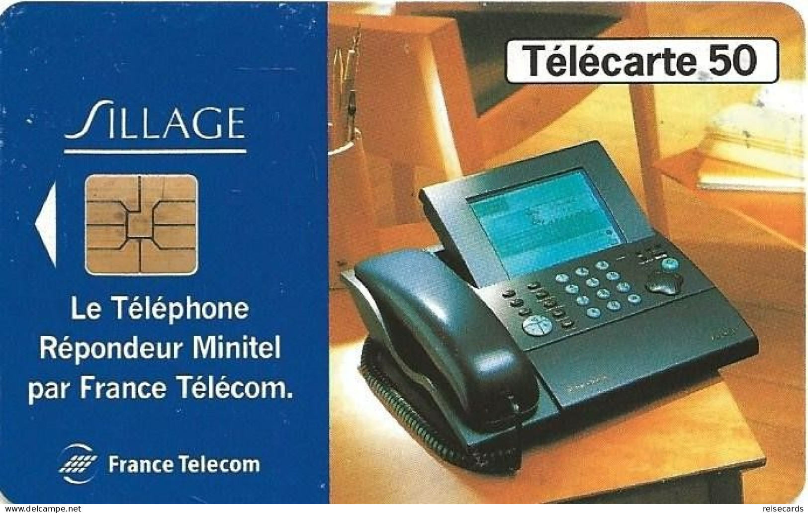 France: France Telecom 07/95 F569 Téléphone Sillage - 1995