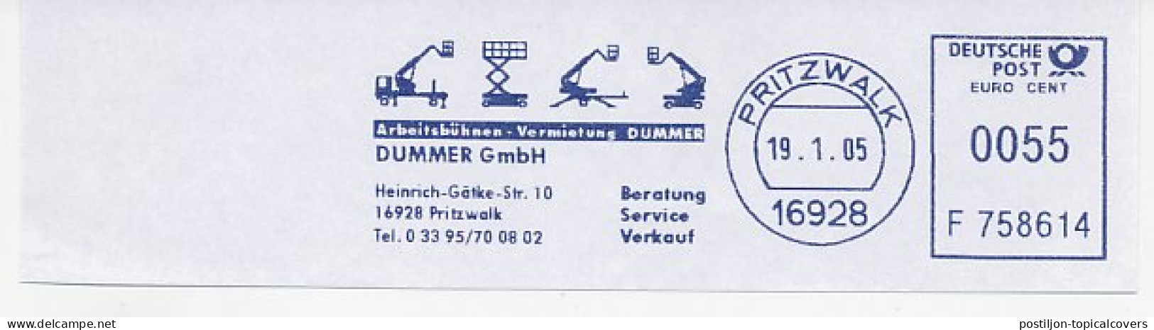 Meter Cut Germany 2005 Aerial Platforms - Sonstige & Ohne Zuordnung
