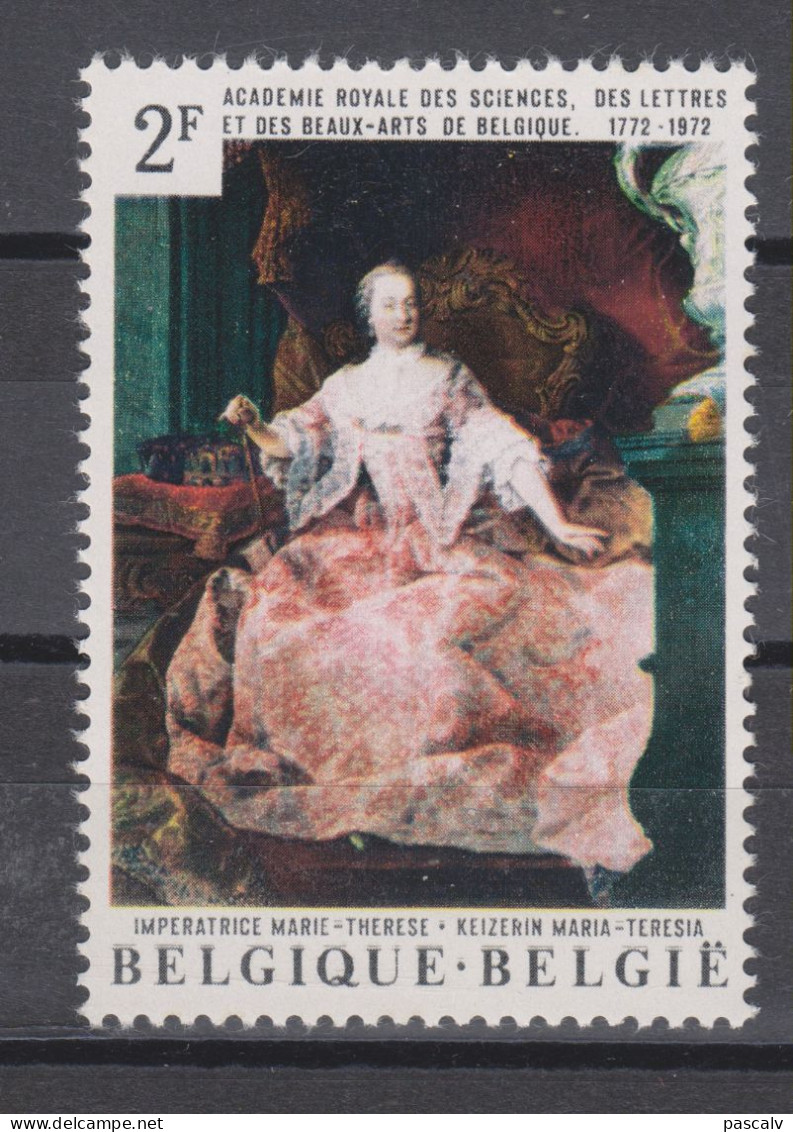 COB 1656 ** Neuf Sans Charnière Impression Double Belgique - Belgie - 1961-1990