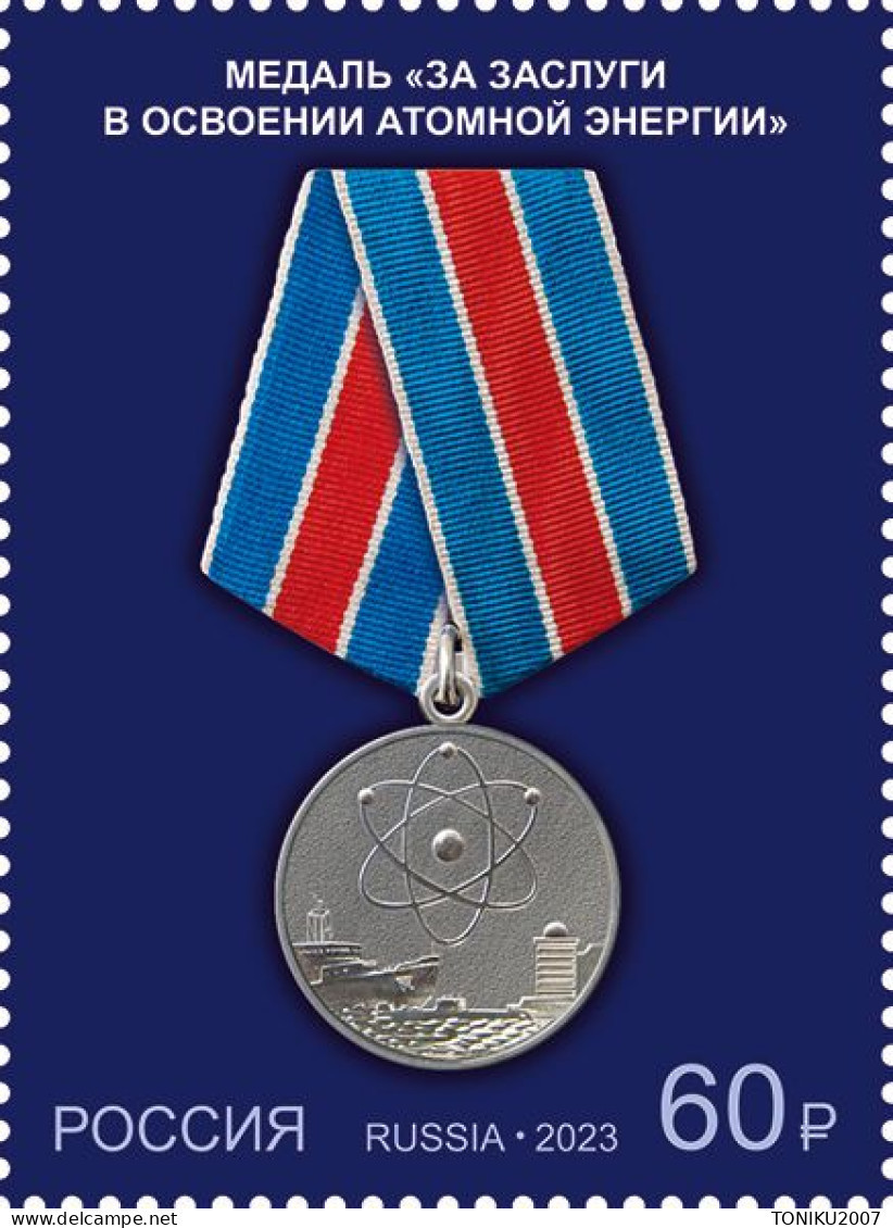 RUSSIE/RUSSIA/RUSSLAND/ROSJA 2023** MI.3248-51,ZAG..3023-26 State Awards Of The Russian Federation. Medals series MNH - Neufs