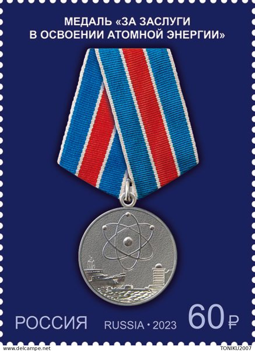 RUSSIE/RUSSIA/RUSSLAND/ROSJA 2023** MI.3248-51,ZAG..3023-26 State Awards Of The Russian Federation. Medals series MNH - Nuovi