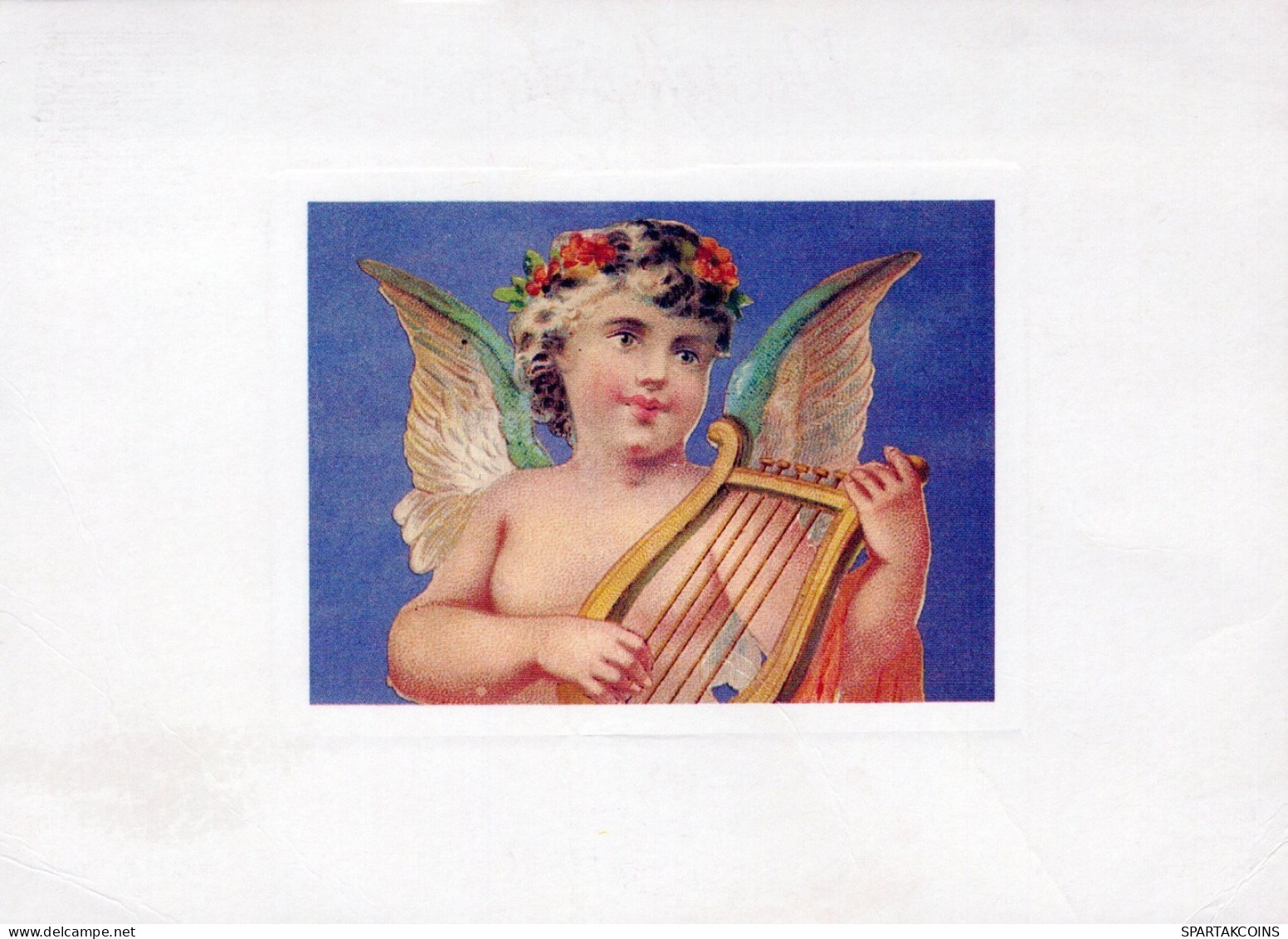 ÁNGEL NAVIDAD Vintage Tarjeta Postal CPSM #PAH326.ES - Anges