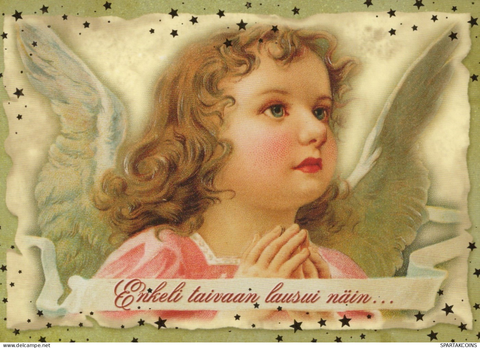 ÁNGEL NAVIDAD Vintage Tarjeta Postal CPSM #PAH071.ES - Engel