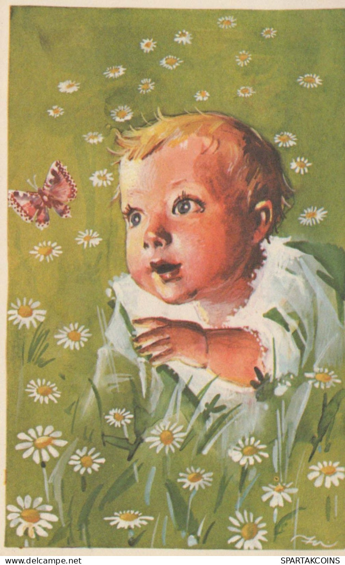 ENFANTS Portrait Vintage Carte Postale CPSMPF #PKG854.FR - Abbildungen