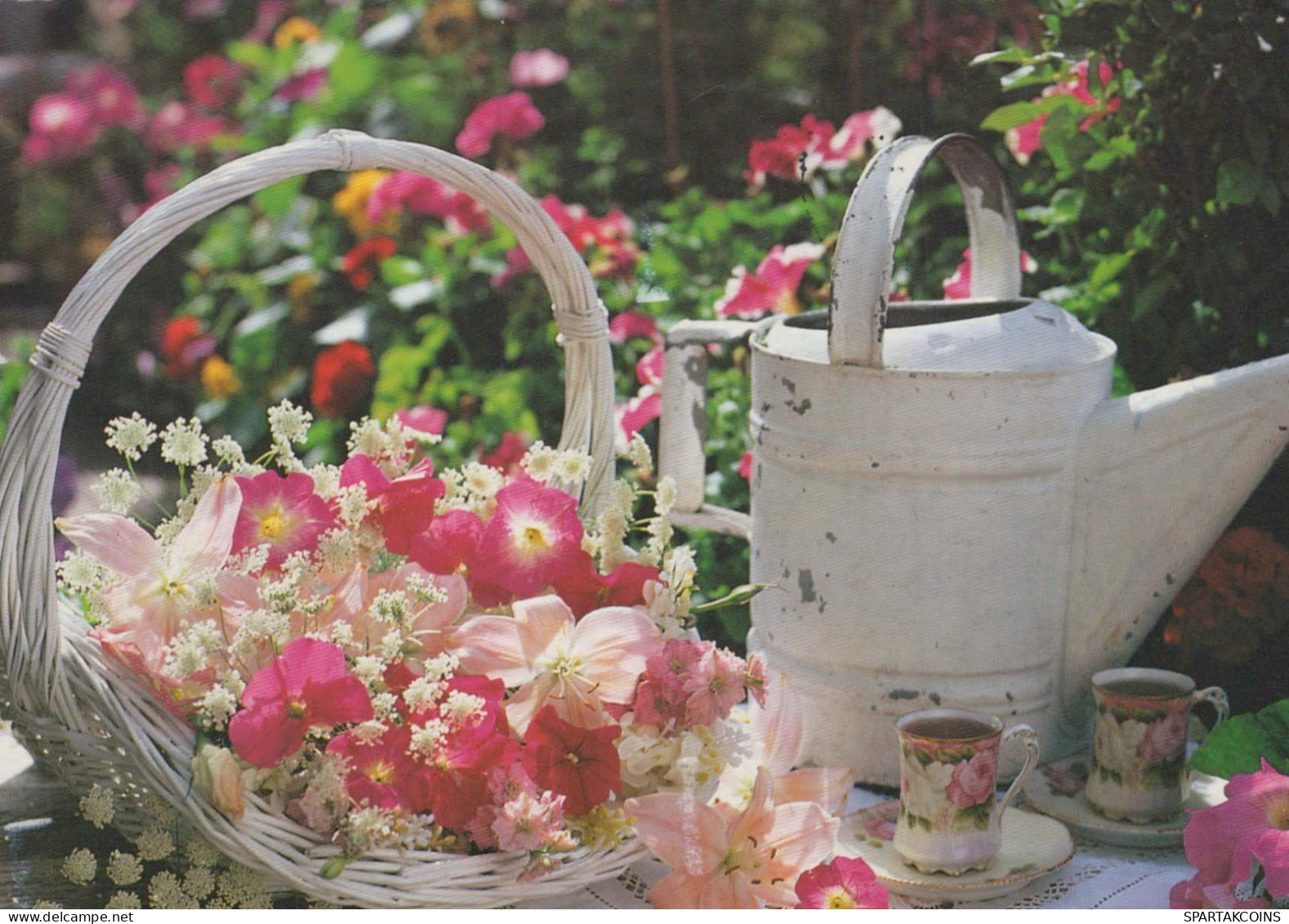 FLEURS Vintage Carte Postale CPSM #PBZ390.FR - Blumen