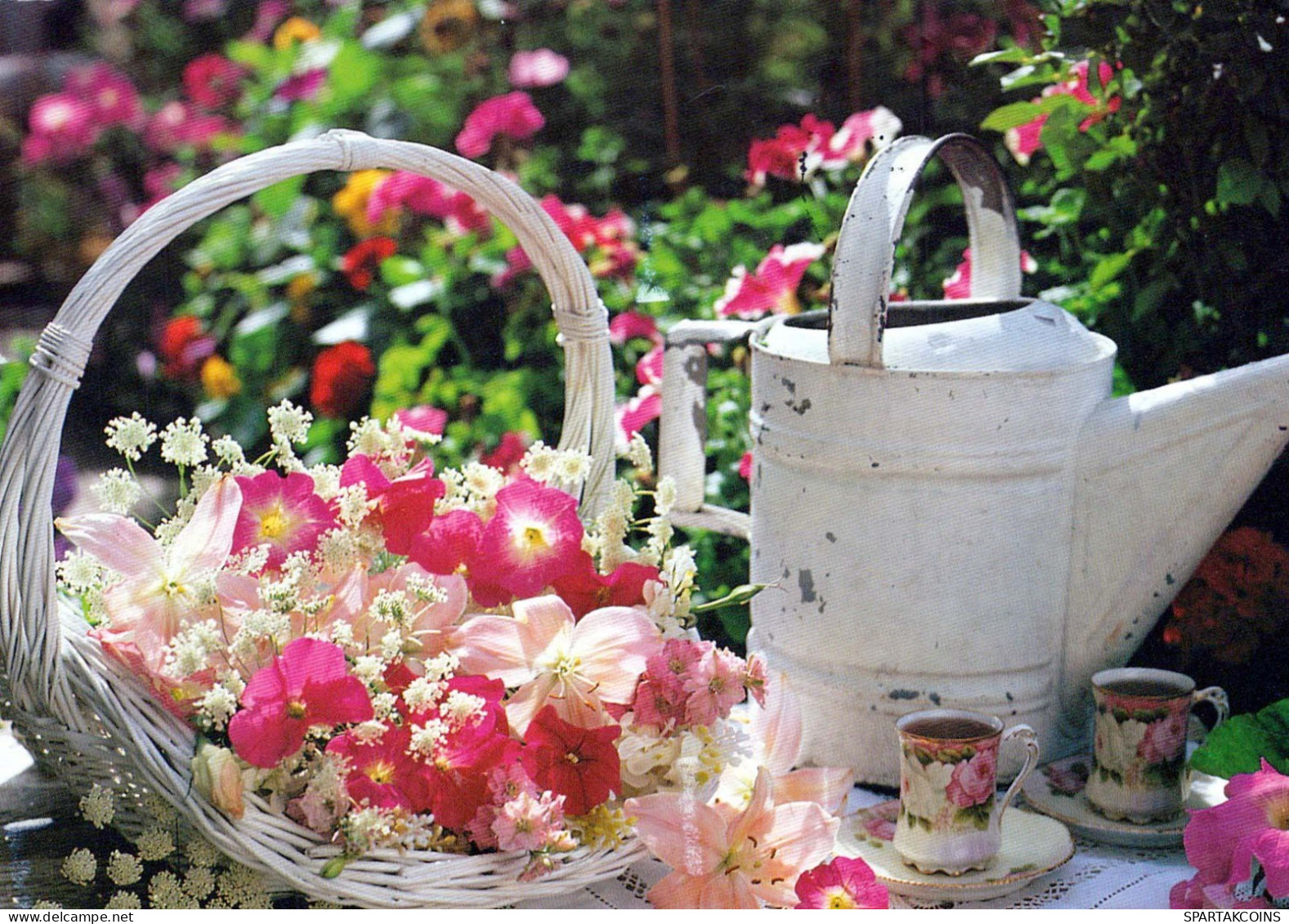 FLEURS Vintage Carte Postale CPSM #PBZ390.FR - Blumen