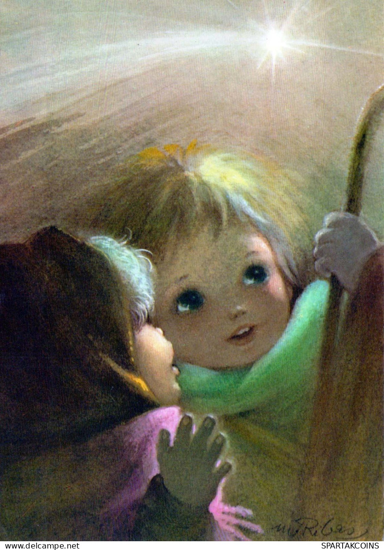 ENFANTS ENFANTS Scène S Paysages Vintage Postal CPSM #PBT321.FR - Scènes & Paysages