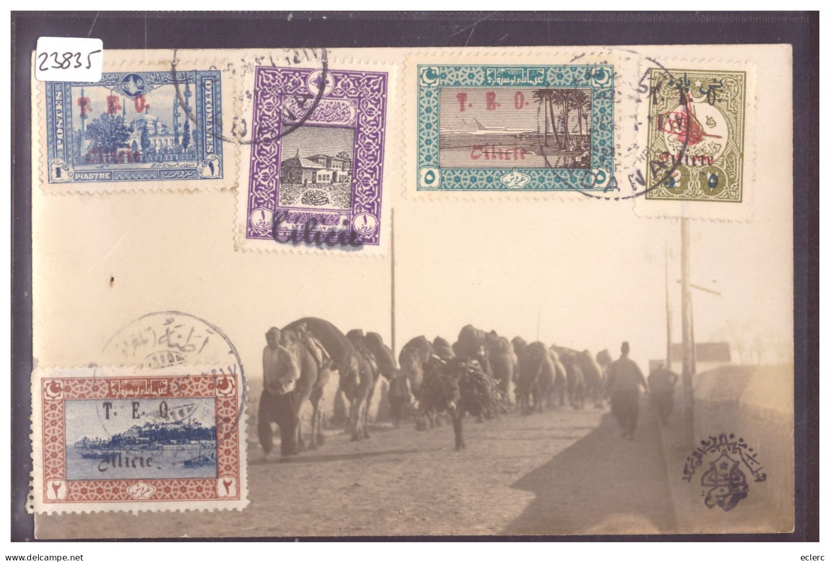 ADANA EN 1920 - TIMBRES CILICIE " T.E.O. " TERRITOIRES ENNEMIS OCCUPES - TB - Türkei