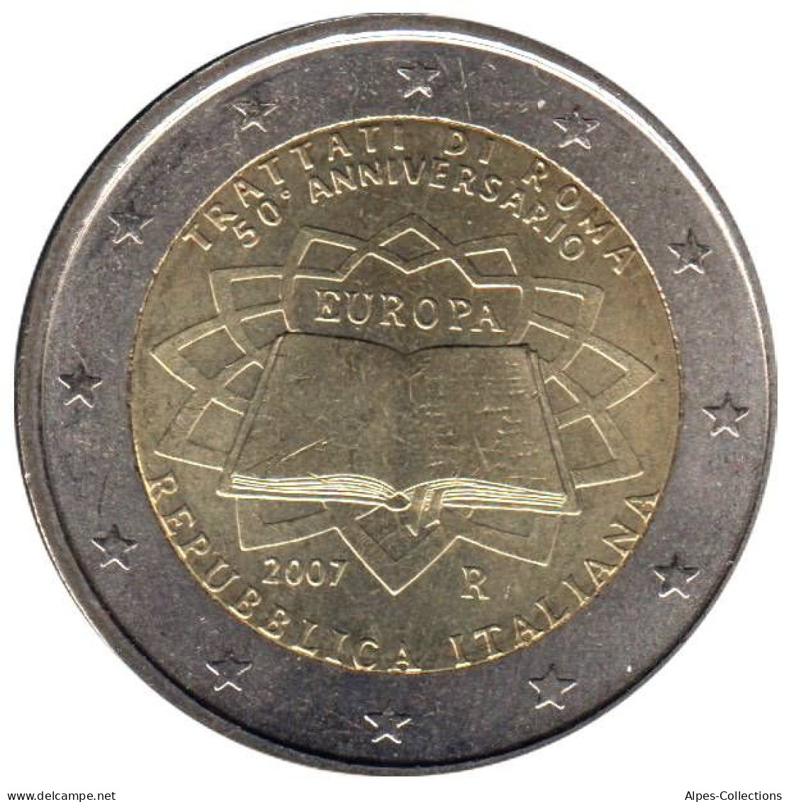 IT20007.1 - ITALIE - 2 Euros Commémo. Traité De Rome - 2007 - Italy